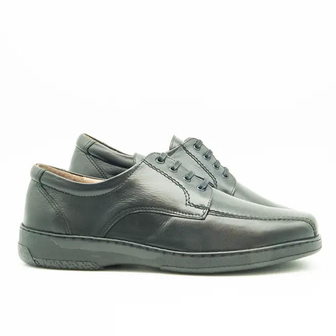 Zapato cómodo, plantilla efecto colchón, extraíble, de cordones y ligeros de Orhto Soluciones.