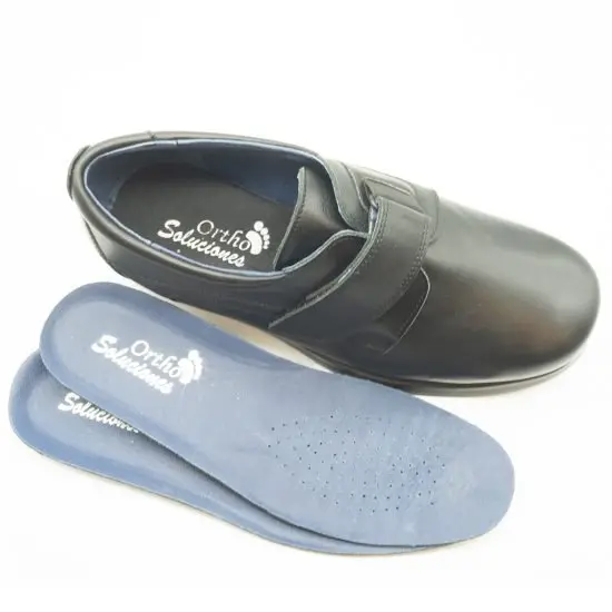 Zapato XL Velcro Napa Liso Ortho Soluciones XL12